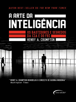 cover image of A arte da inteligência--Os bastidores da CIA e do FBI